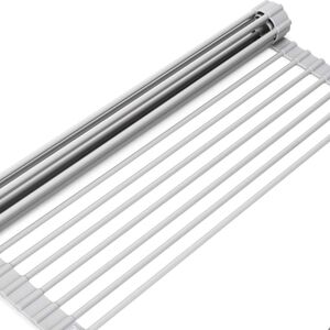 Surpahs Over Sink Foldable Multipurpose Roll-Up Dish Drying Rack
